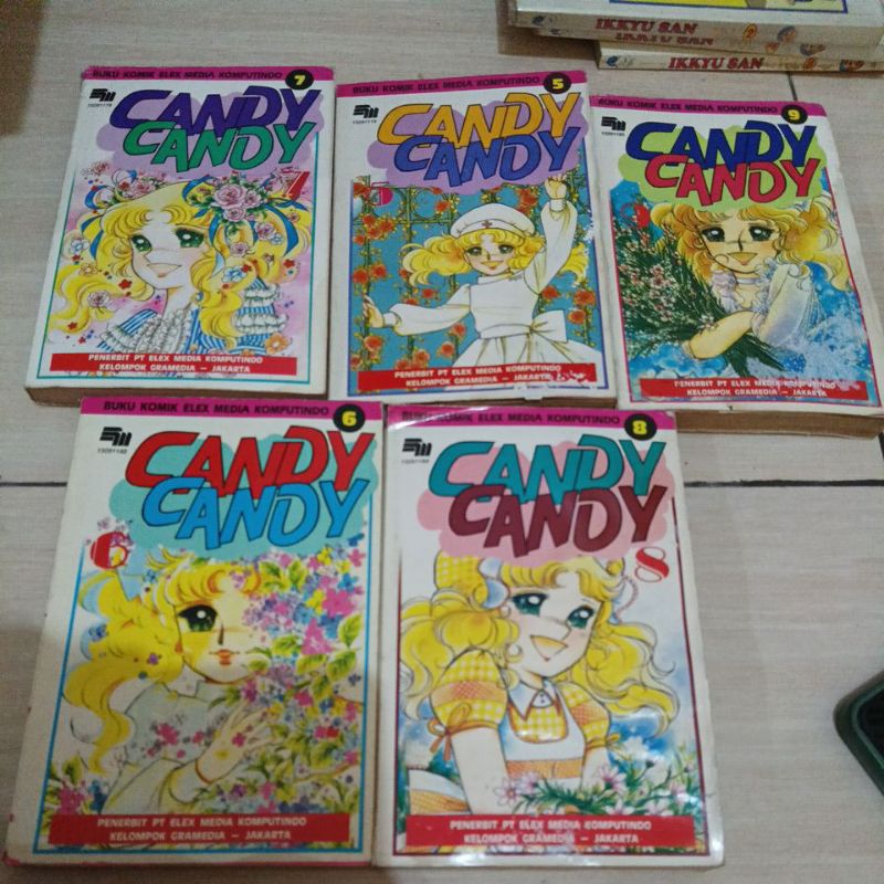buku komik anak remaja candy candy cabutan original