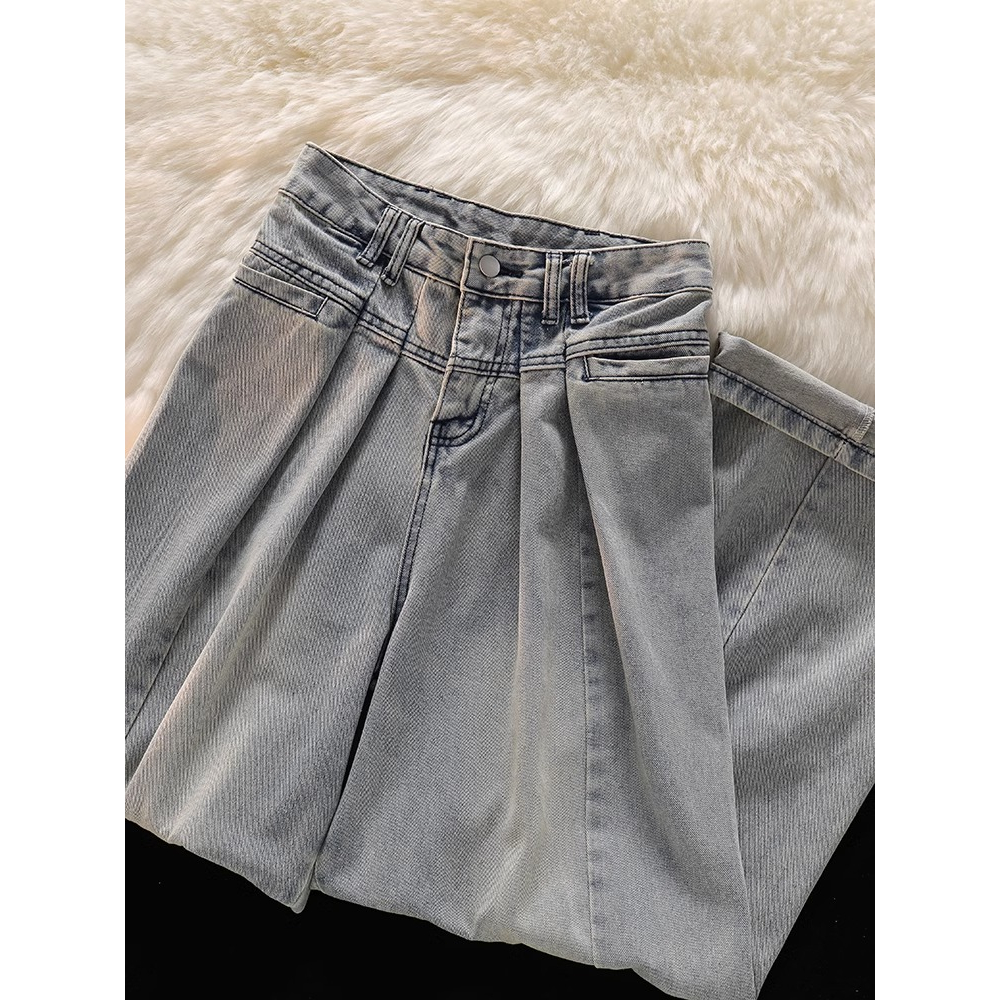 Terbaru korea highwaist kulot jeans / kulot jeans wanita fashionable