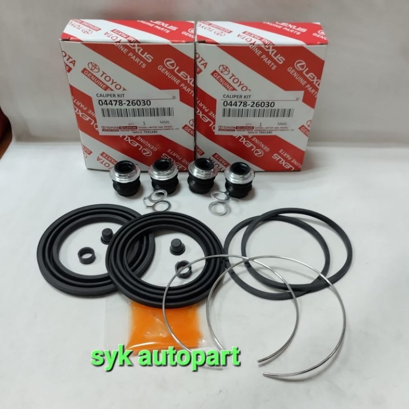 CALIPER KIT HIACE COMMUTER 04478-26030 CALIPER KIT CAKRAM REM DEPAN 