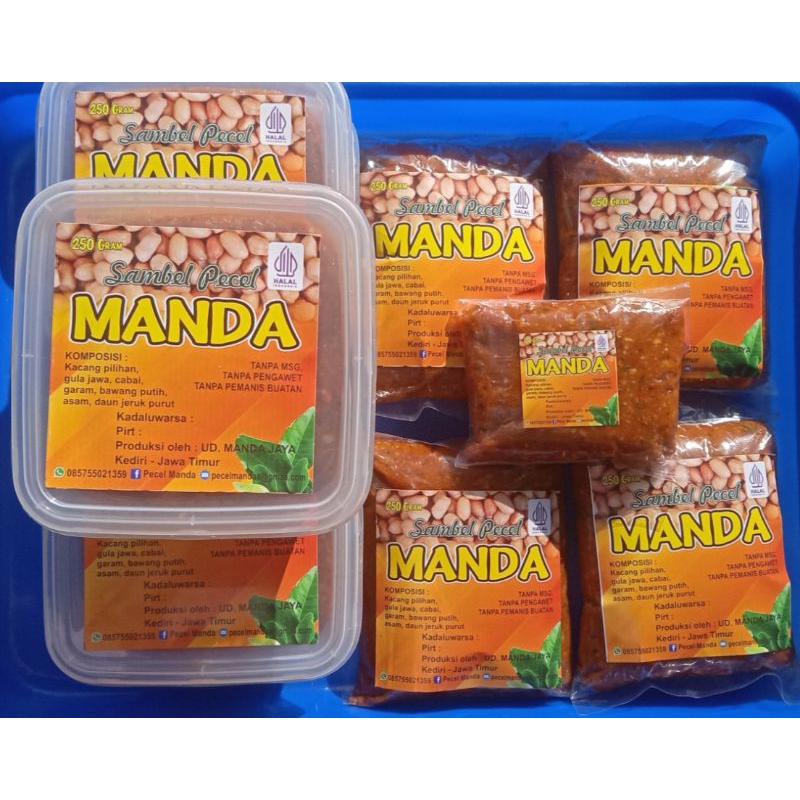 

Spesial Sambel Pecel Manda 500Gram