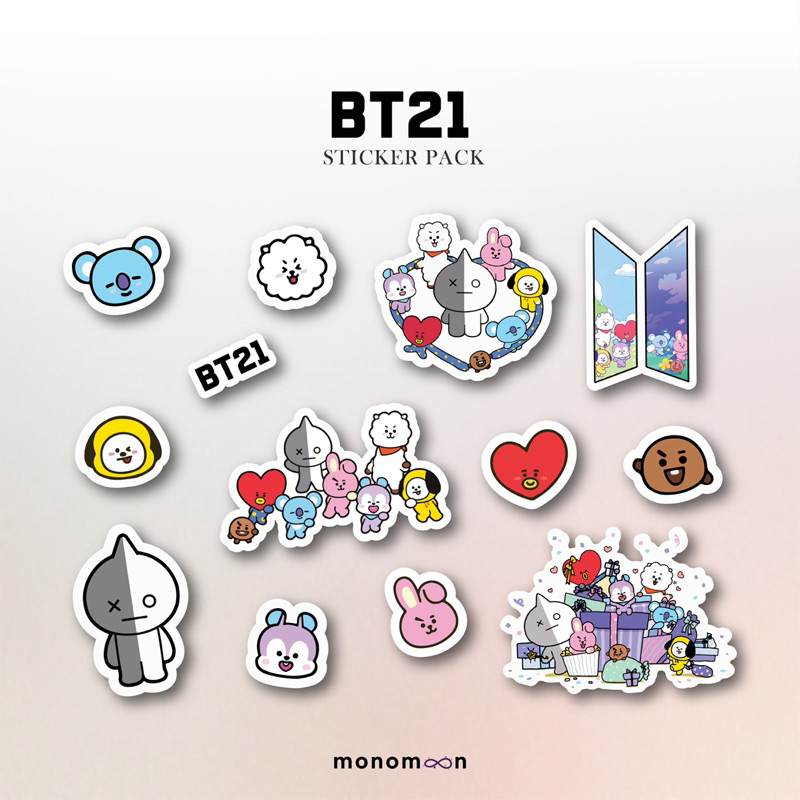 BT21 Sticker Pack