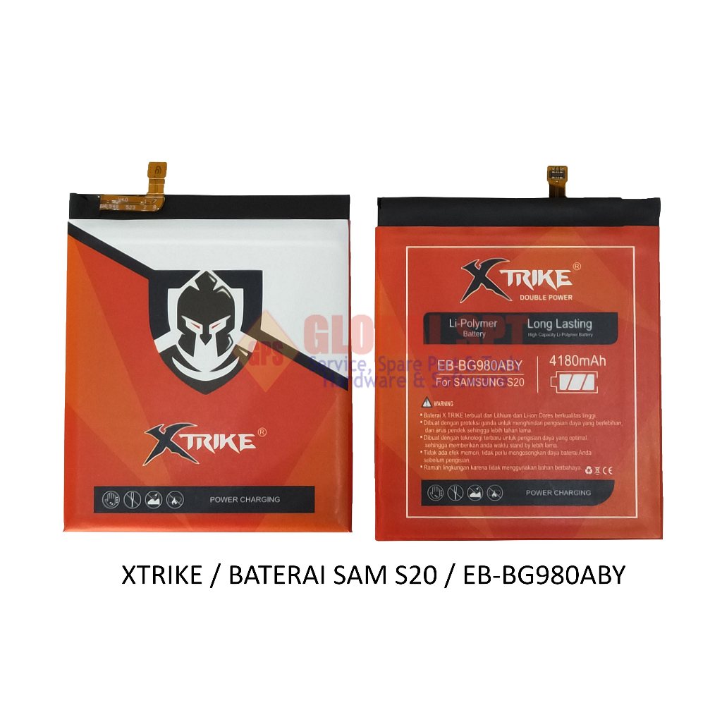 XTRIKE / BATERAI SAMSUNG S20/ BATRE EB-BG980ABY / BATERE