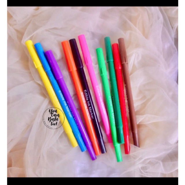 

Set Edible Marker and Pen (10 warna)