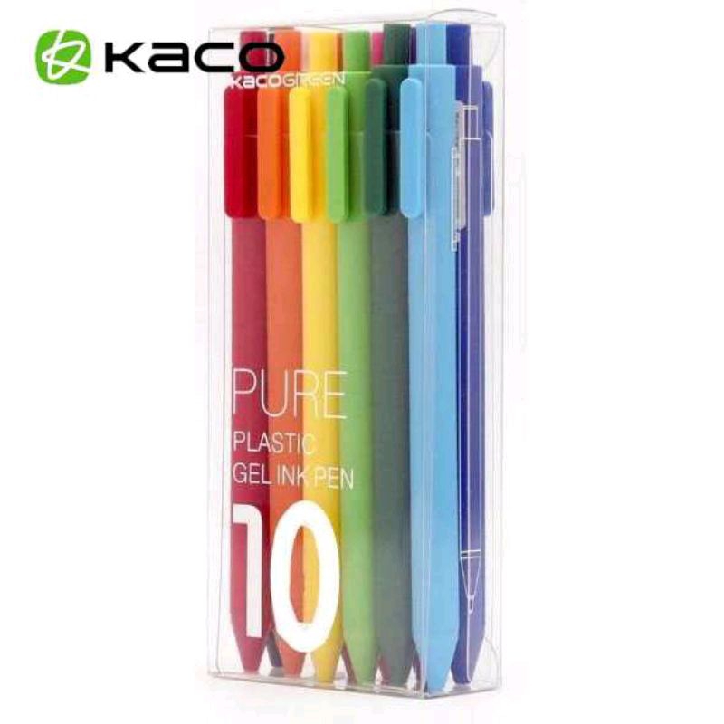 

Kaco PURE Candy Gel Pen Pena Pulpen Bolpoin 0.5mm 10PCS - K1015