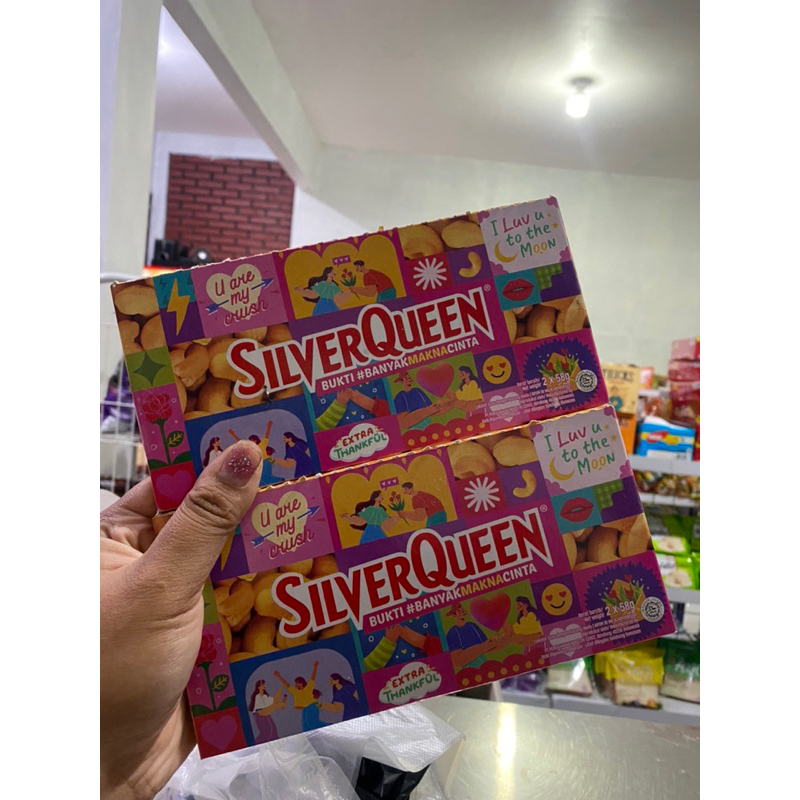 

SilverQueen 62gr/65gr isi 2 Termurah Exp 2024