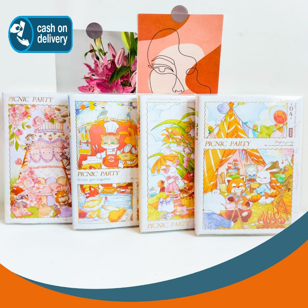 

BUKU HARIAN A6 PICINIC PARTY ( KERTAS FULLCOLOR ) (128 LEMBAR) DIARY NOTEBOOK CATATAN LUCU IMUT COD