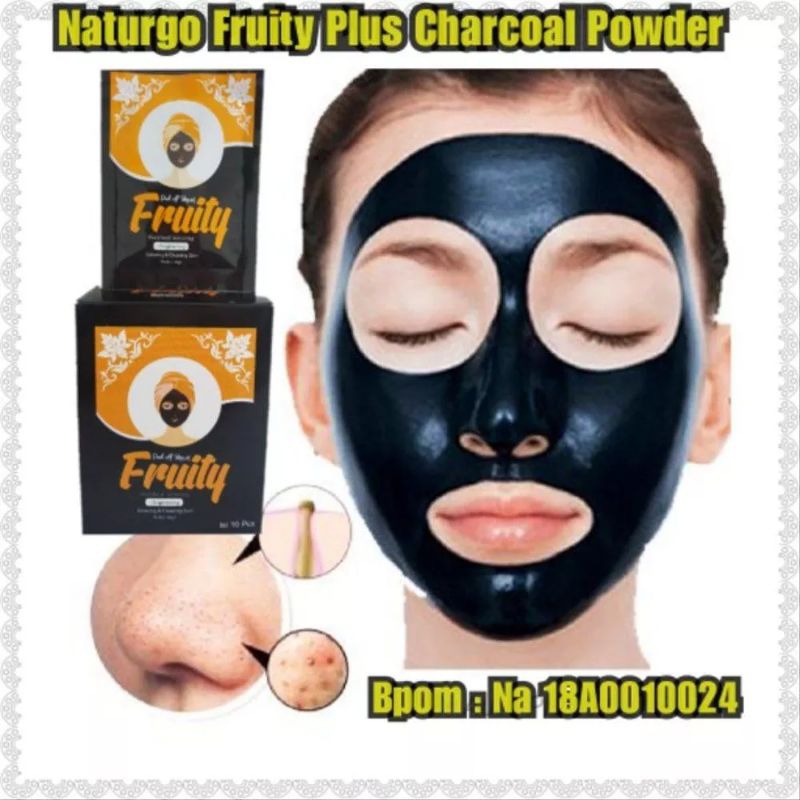 Masker Wajah Naturgo Fruity Mask / Masker Naturgo (Masker Lumpur)