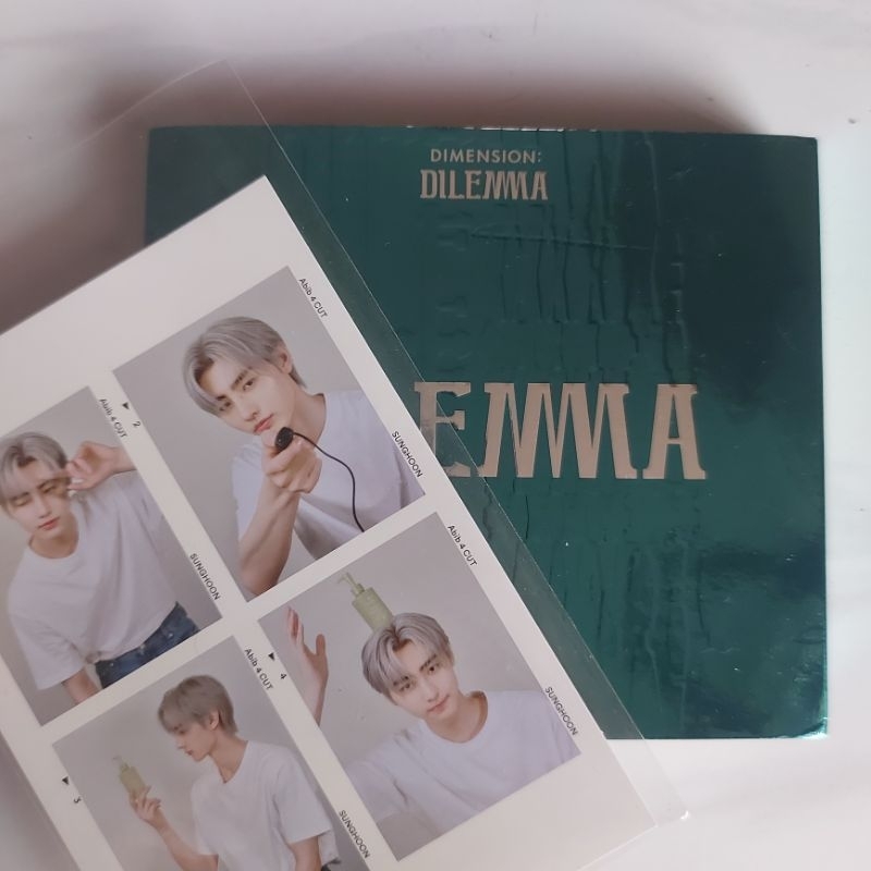 [clearance sell enhypen] album only essential odysseus and abib 4cut sunghoon