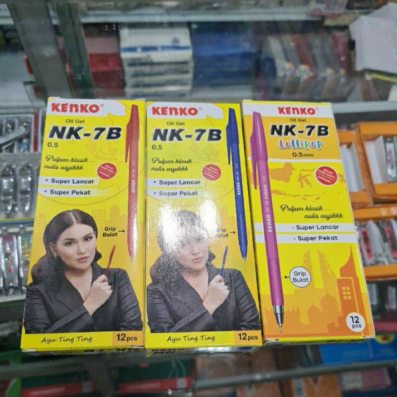 

kenko bolpoint 1box isi 12
