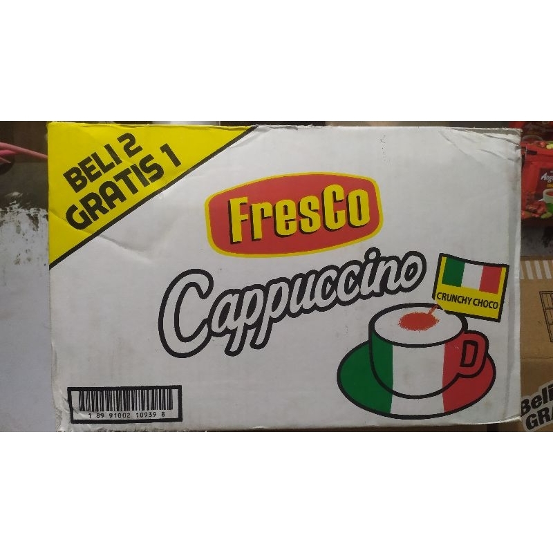 

Fresco Cappuccino 1 Karton Isi 12 Renteng