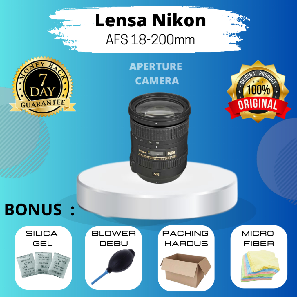 LENSA NIKON AFS 18-200MM VR MURAHH