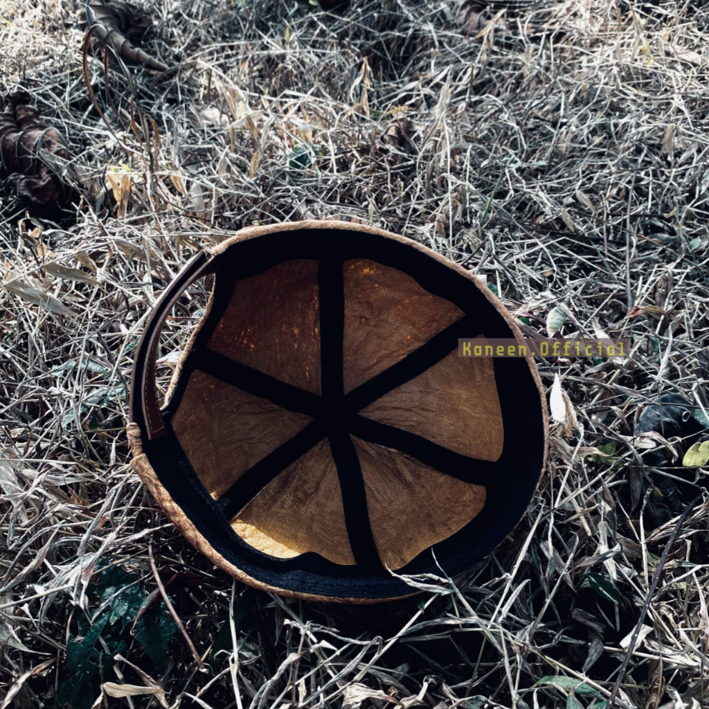 Topi Peci UAS Dewasa Miki Hat Aesthetic Bahan Kulit Kayu Honai Asli Kaneen