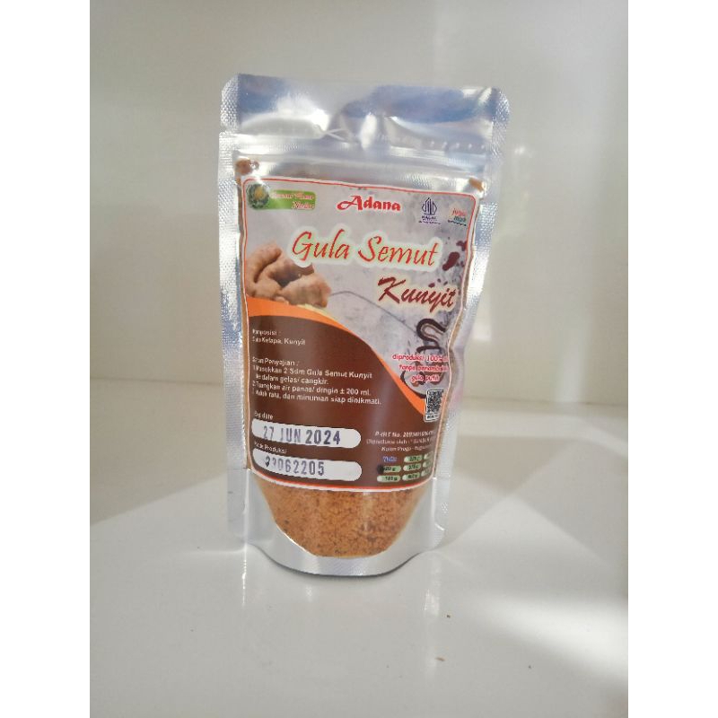 

Gula Semut Kunir/Kunyit Adana 80gr /Bubuk/Asli Jogja