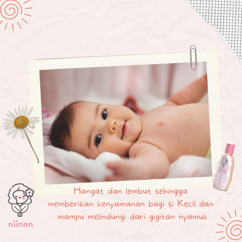 Niinon Telon Baby Essence Minyak Telon 100ml