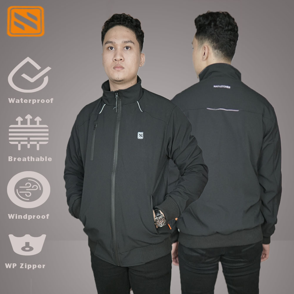 Jaket Motor Premium Waterproof Windproof Anti Air Dan Angin