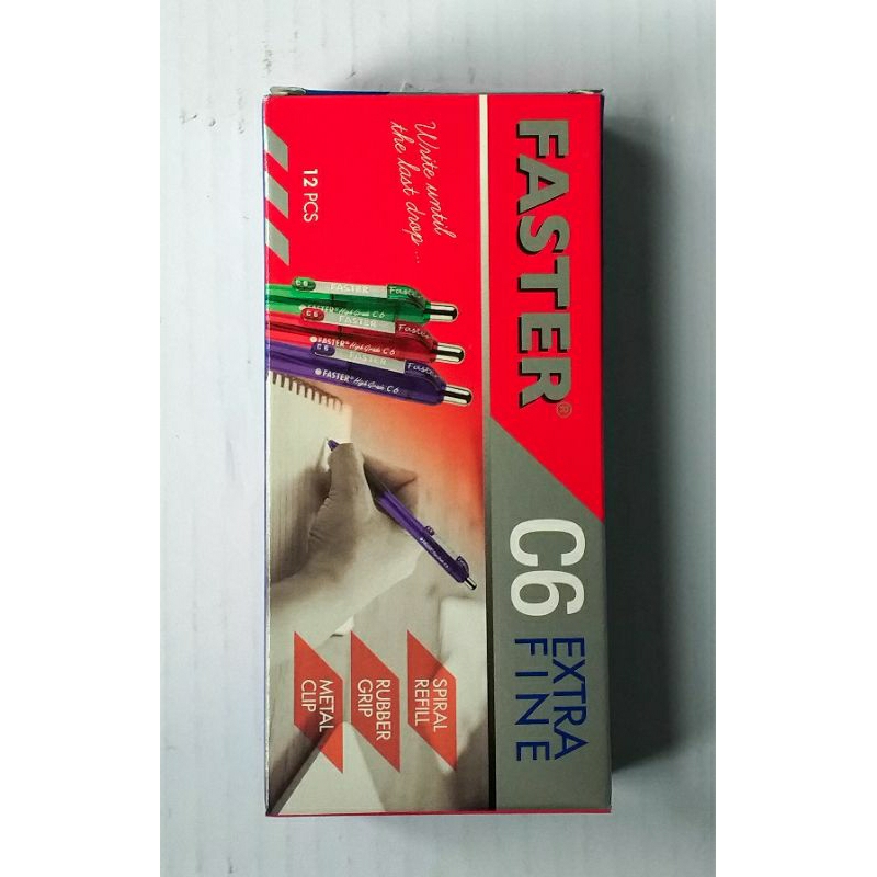 

Pen Faster C6 isi 12 pcs