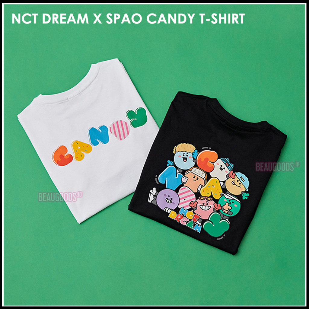 NCT DREAM X SPAO Candy T-shirt - READY STOCK - OFFICIAL