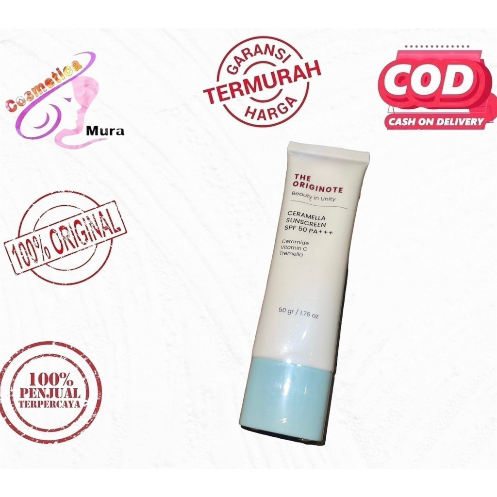 [ sunscreen ] The Originote Ceramella Sunscreen SPF50 PA+++ Serum Sunscreen untuk Skin Barrier Protect Melindungi dari Sinar Matahari