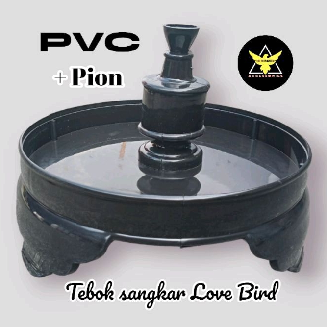 Tebok Sangkar Love bird // Tebok PVC
