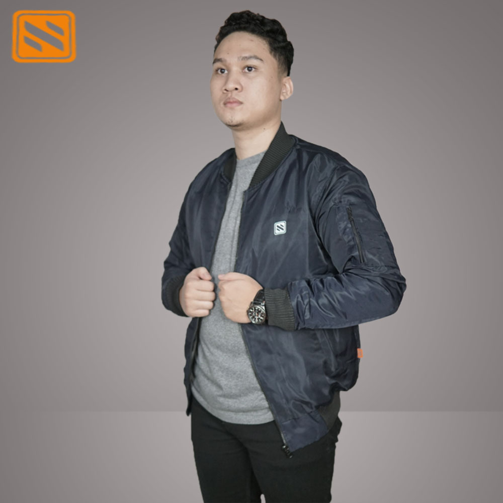 Jaket Bomber Distro Urban Anti Air dan Anti Angin Unisex