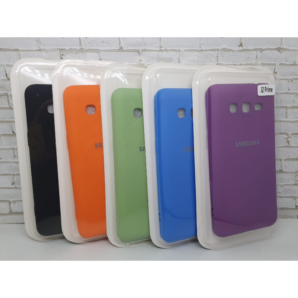 SOFTCASE SILICON RUBBER PLUS LOGO SAMSUNG J2 PRIME