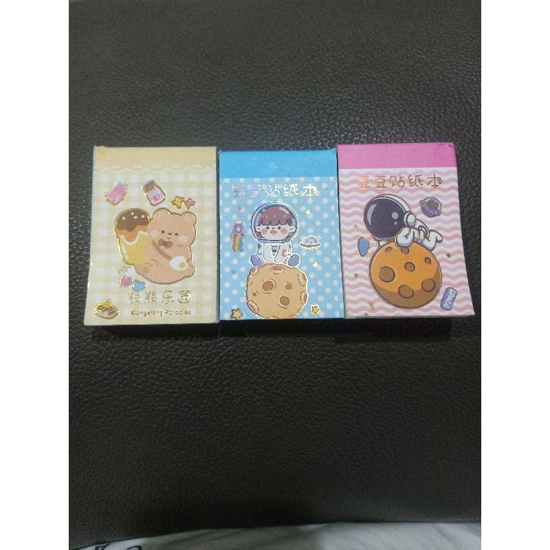 

Mini Stiker + Note Book / Stiker tempel & Note Book