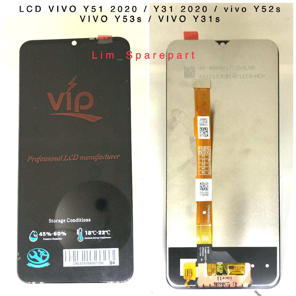 LCD VIVO Y51 2020 / LCD VIVO Y31 2020 / LCD VIVO Y53s / LCD VIVO Y31s