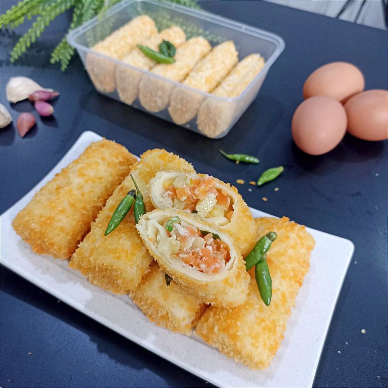 

RISOLES ROGOUT AYAM ISI 5 (FROZEN) MURAH ENAK