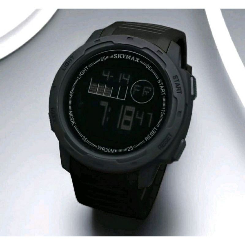 Jam Tangan Skymax 2021 Waterproof Tali Rubber Jam Tangan Pria Digital Tahan Air