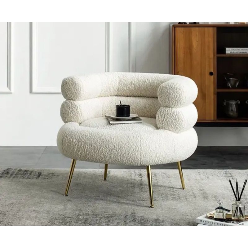 KURSI SOFA SINGLE UNIK ALA EROPA | KURSI SOFA KAKI BESI MODERN MODEL | SOFA CAFE SOFA RESTO SOFA TAM