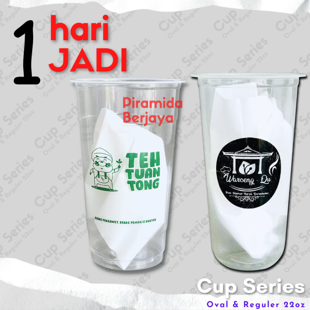 Sablon Cup 22oz Starindo