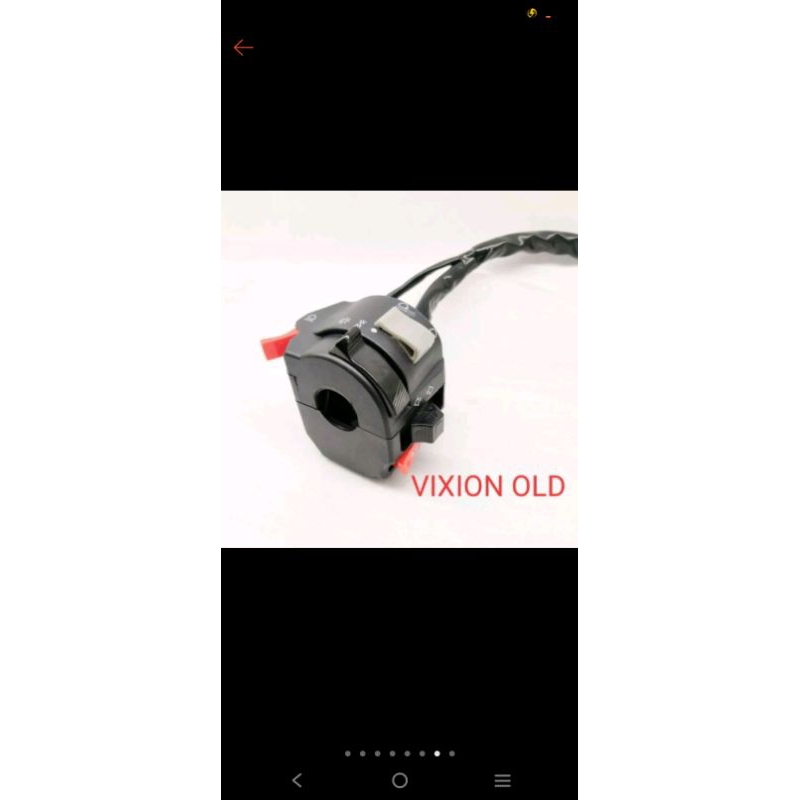 Holder Kiri Vixion Old dan New Lama Saklar NVL Universal Variasi kualitas josss