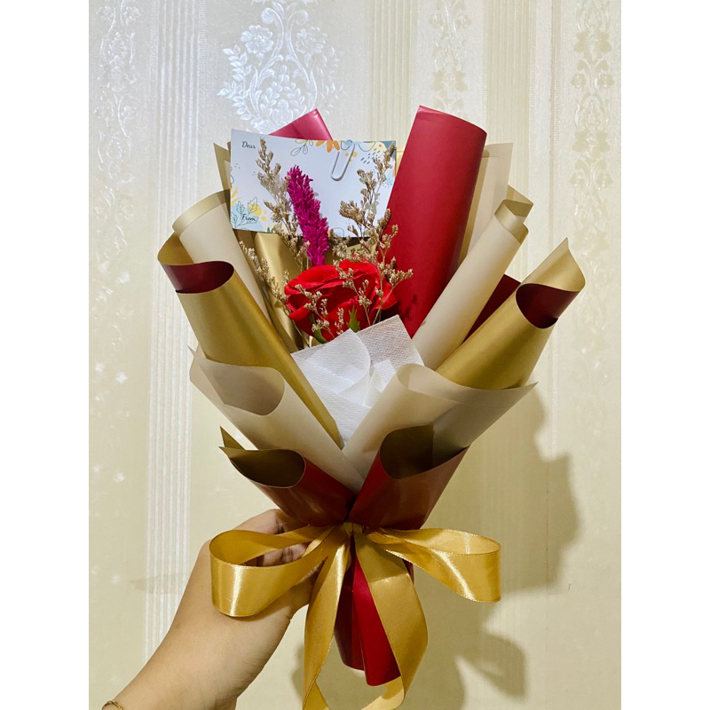 buket bunga sabun soap flower bouquet