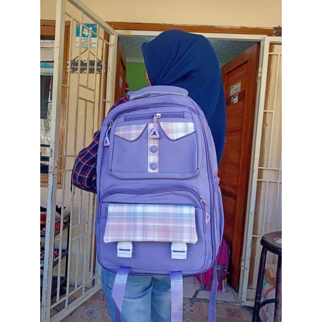 Ransel IMPORT KULKAS Girl Korea , Ransel Sekolah Korea SD SMP , Ransel AltoGirl