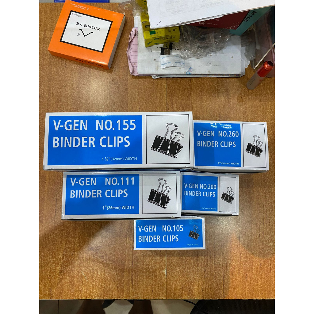 Binder Clip Penjepit Kertas VGen no 105-260