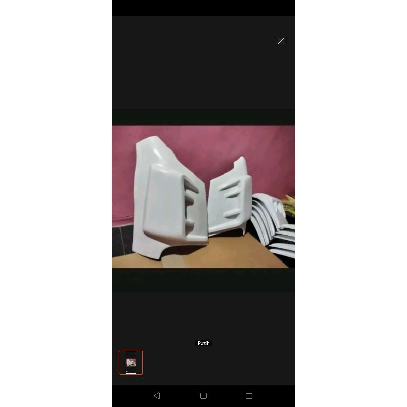 pipi Isuzu traga warna putih