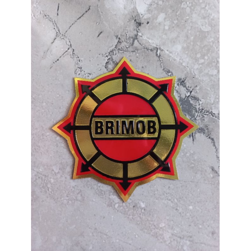 STICKER BRIMOB - STICKER MOBIL- STIKER BRIMOB TIMBUL