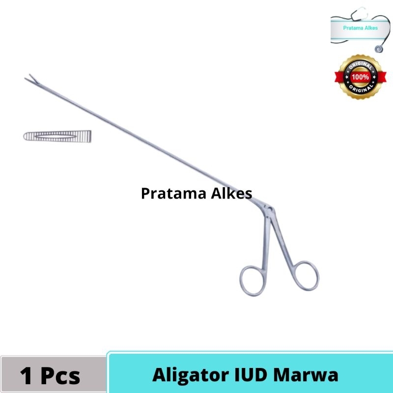 Marwa Aligator IUD 20cm aligator iud removal 20cm mathiu forceps Aligator aligator IUD 20 cm