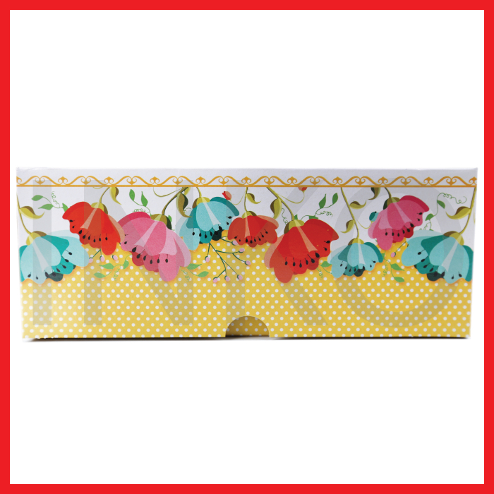 OKEY SNACK BOX LIPAT 20X20X7.5 20PCS