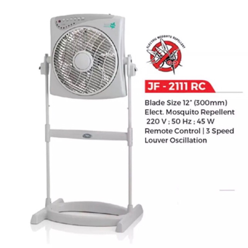 maspion kipas angin kotak berdiri / stand box fan jf 2111 RC