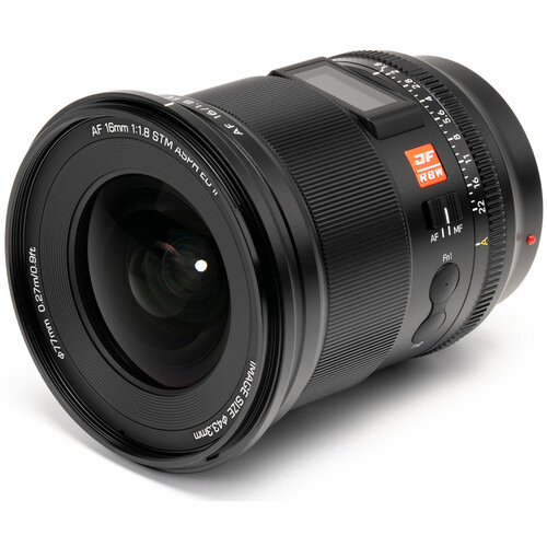 Viltrox AF 16mm F1.8 FE Full Frame for Sony E-Mount 16mm f/1.8 Lensa