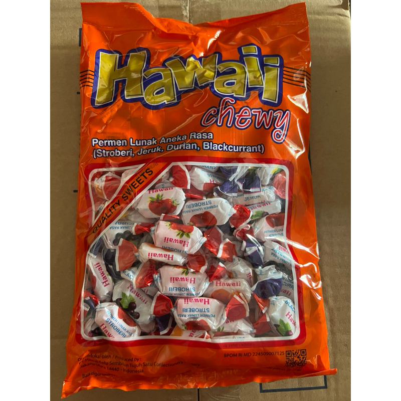 

Hawaii chewy / permen lunak aneka rasa 330gr