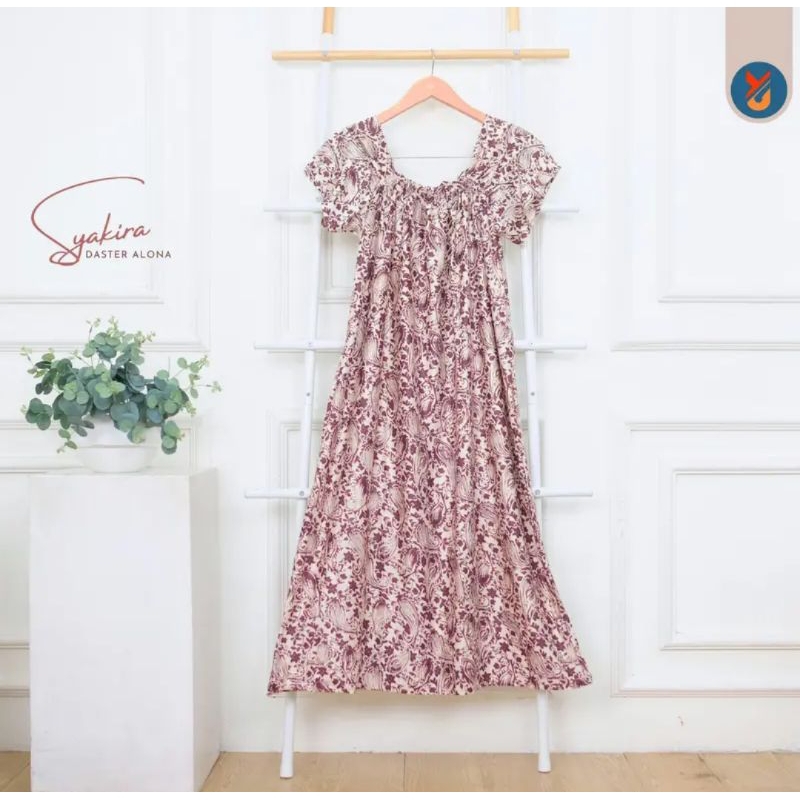 Baju Wanita Dress Daster Rayon Karet Dada