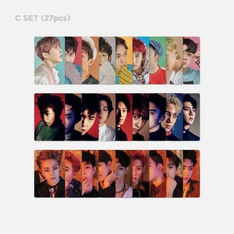 [READY] SHARING REPACKAGE PHOTOCARD SET MD ANNIVERSARY 10th EXO / PC / XIUMIN / SUHO / LAY / CHEN / 