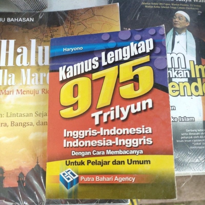 

kamus lengkap inggris-indonesia Indonesia-inggris 975 Triliyun untuk pelajar dan umum komplit