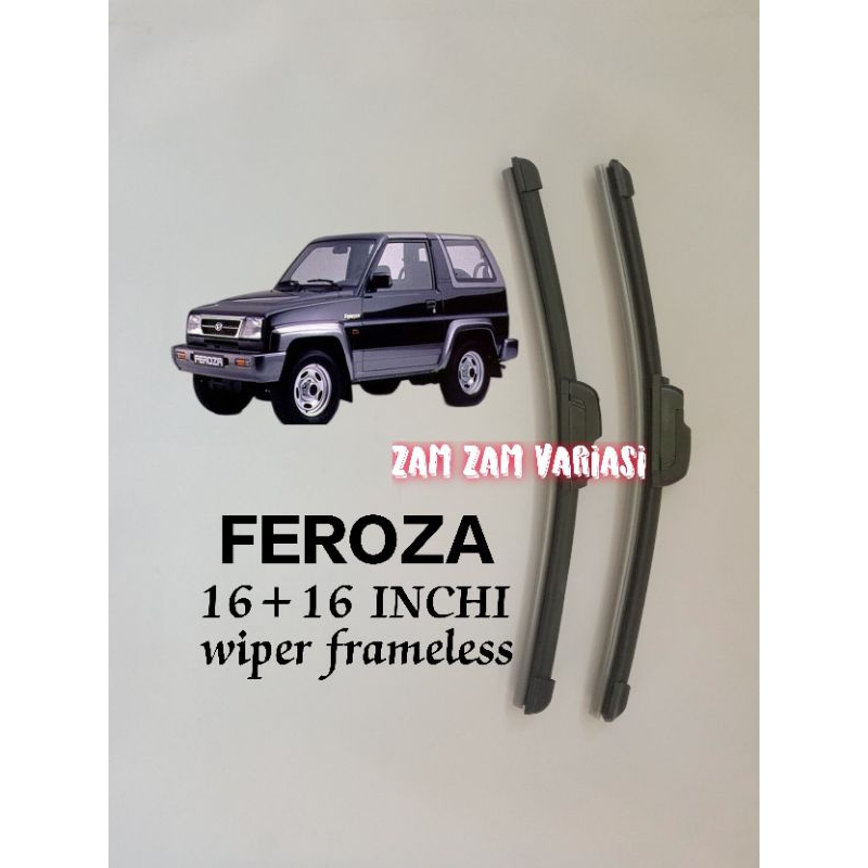 wiper kaca depan mobil feroza