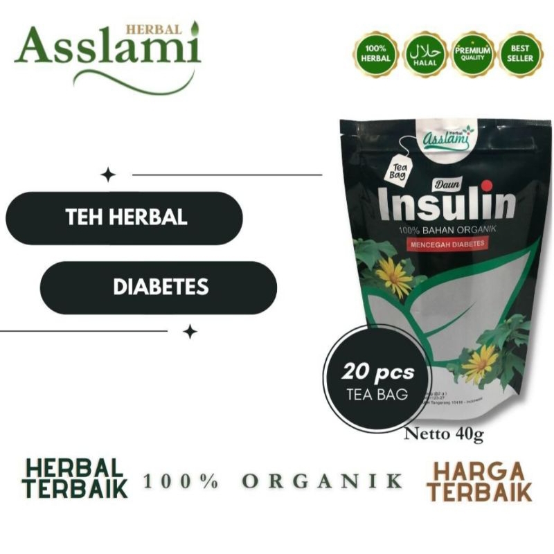 

AsslamiHerbal #tehdauninsulin