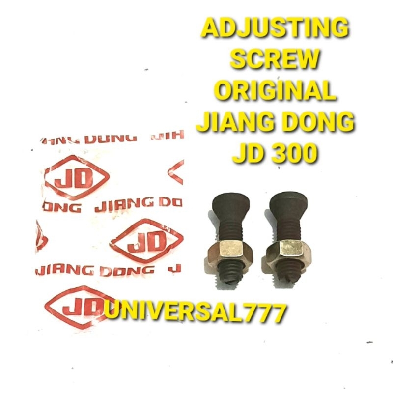 JD300 Original JiangDong Adjusting Screw Baut Setelan Klep Rocker Arm JD 300 Asli Jiang Dong JD-300 Stelan Piano