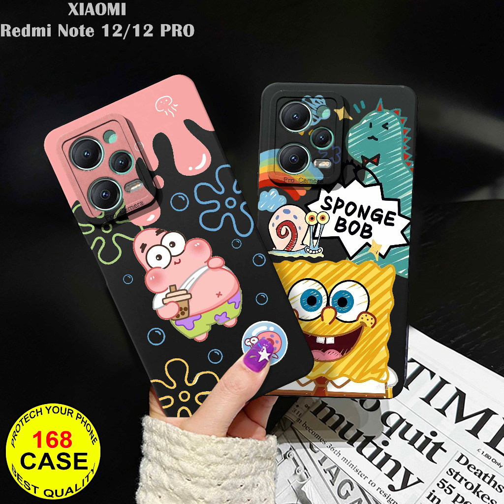 Softcase Pro Camera Xiaomi Redmi Note 12 Pro 5G - Case Xiaomi Redmi Note 12 Pro 5G- Kesing Hp Xiaomi