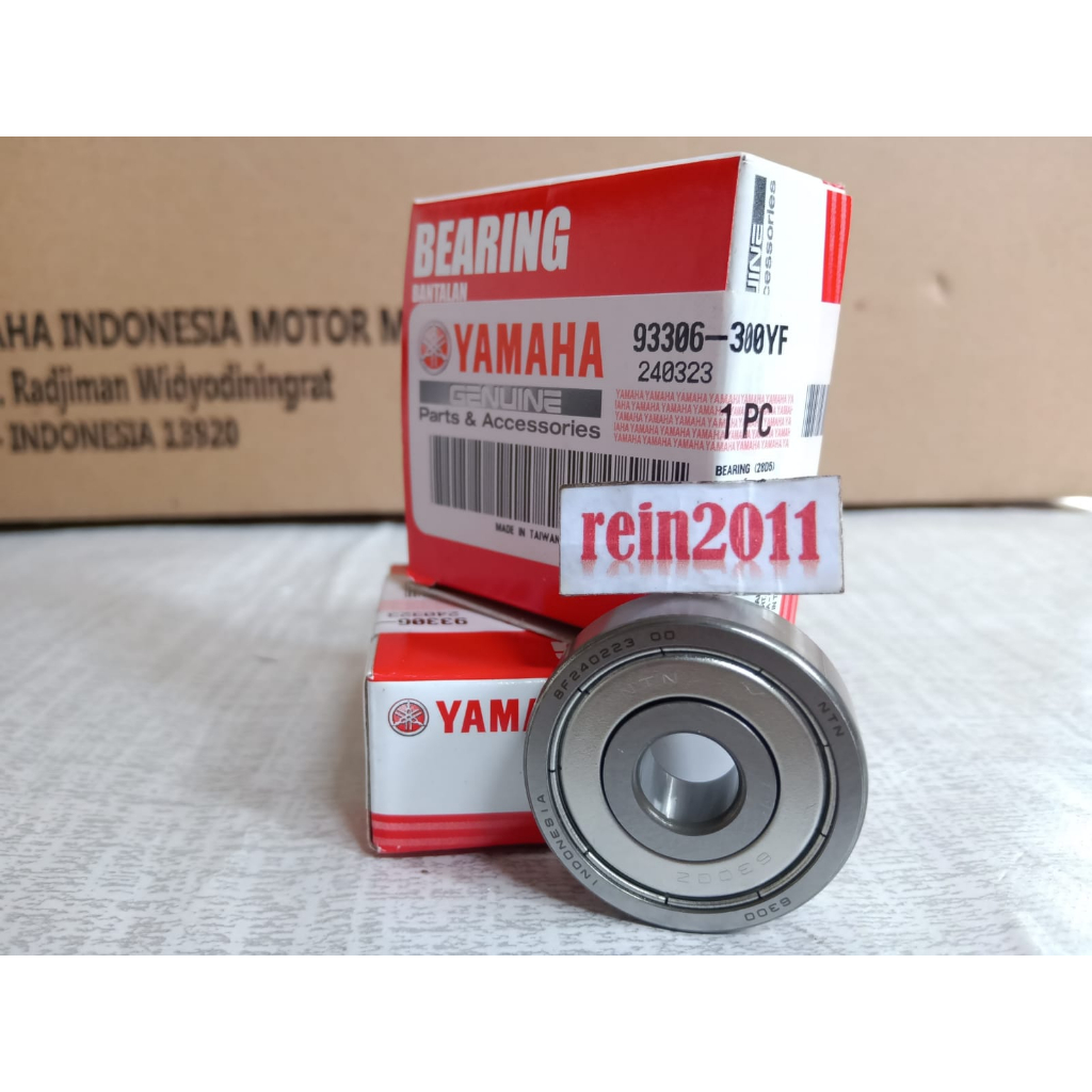 BEARING LAHER RODA DEPAN 6300 MIO SPORTY ASLI ORI YAMAHA 93306 300YF